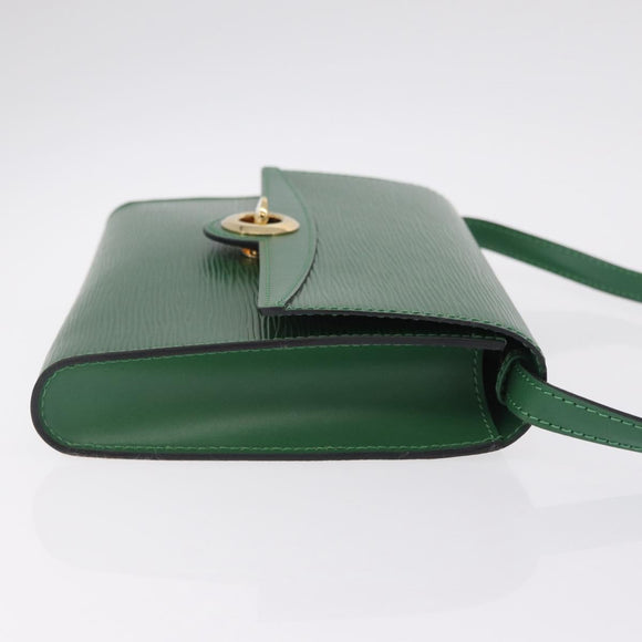 LOUIS VUITTON Epi Pochette Arche Shoulder Bag Green M52574 LV Auth 213006A