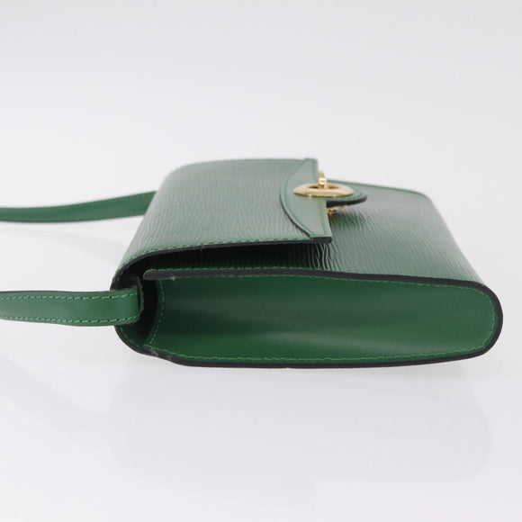 LOUIS VUITTON Epi Pochette Arche Shoulder Bag Green M52574 LV Auth 213006A