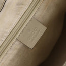 GUCCI GG Canvas Hand Bag Beige Gold 247902 Auth 213008-19