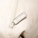 GUCCI GG Canvas Hand Bag Beige Gold 247902 Auth 213008-23