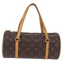 LOUIS VUITTON Monogram Papillon 26 Hand Bag M51386 LV Auth 213009A-2