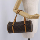 LOUIS VUITTON Monogram Papillon 26 Hand Bag M51386 LV Auth 213009A-23