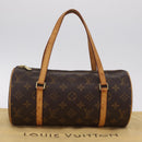LOUIS VUITTON Monogram Papillon 26 Hand Bag M51386 LV Auth 213009A-24