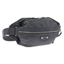 Balenciaga Body Bag Leather Gray 542013 Auth 213012A-1
