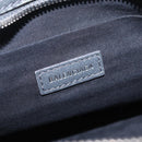 Balenciaga Body Bag Leather Gray 542013 Auth 213012A-17