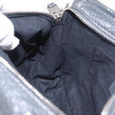 Balenciaga Body Bag Leather Gray 542013 Auth 213012A-20