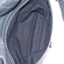 Balenciaga Body Bag Leather Gray 542013 Auth 213012A-21