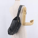 Balenciaga Body Bag Leather Gray 542013 Auth 213012A-24