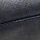 FENDI Zucca Canvas Hand Bag PVC Navy Silver 7VA271 Auth 213018V-10