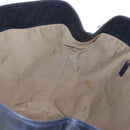 FENDI Zucca Canvas Hand Bag PVC Navy Silver 7VA271 Auth 213018V-18