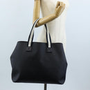 FENDI Zucca Canvas Hand Bag PVC Navy Silver 7VA271 Auth 213018V-24