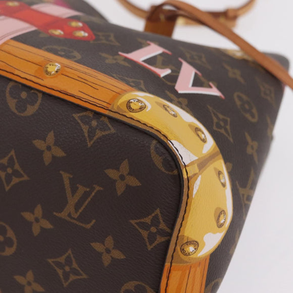 LOUIS VUITTON Monogram Neo Noe Summer Trunk Shoulder Bag M40649 LV Auth 213020V