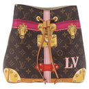 LOUIS VUITTON Monogram Neo Noe Summer Trunk Shoulder Bag M40649 LV Auth 213020V-2
