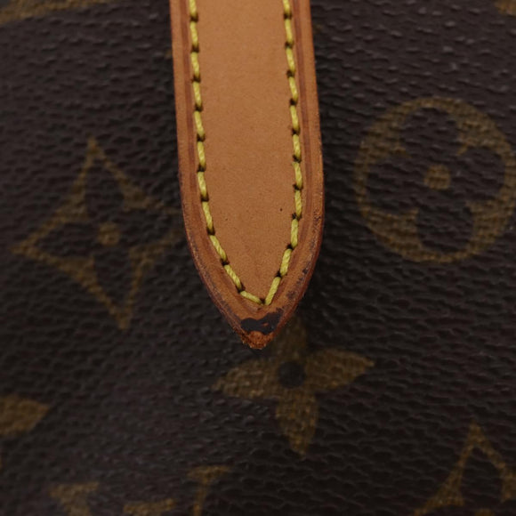LOUIS VUITTON Monogram Bucket PM Shoulder Bag M42238 LV Auth 213022
