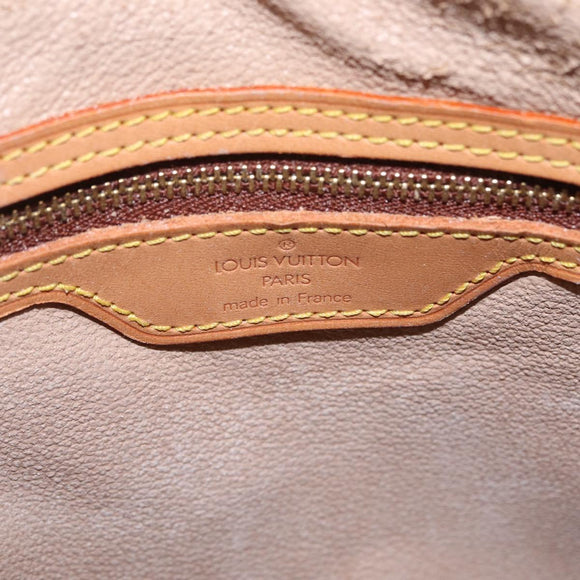 LOUIS VUITTON Monogram Bucket PM Shoulder Bag M42238 LV Auth 213022