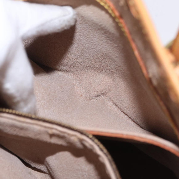LOUIS VUITTON Monogram Bucket PM Shoulder Bag M42238 LV Auth 213022