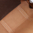 CELINE Macadam Canvas Shoulder Bag PVC Leather 3 Set Brown Auth 213027-10