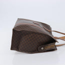 CELINE Macadam Canvas Shoulder Bag PVC Leather 3 Set Brown Auth 213027-4
