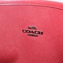 Coach Signature Tote Bag PVC Pac-Man Beige Silver Auth 213028M-17