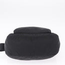 PRADA Shoulder Bag Nylon Black Silver Auth 213029-11
