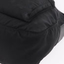 PRADA Shoulder Bag Nylon Black Silver Auth 213029-13