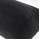 PRADA Shoulder Bag Nylon Black Silver Auth 213029-15