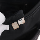 PRADA Shoulder Bag Nylon Black Silver Auth 213029-25