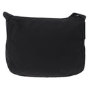 PRADA Shoulder Bag Nylon Black Silver Auth 213029-3