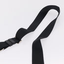 PRADA Shoulder Bag Nylon Black Silver Auth 213029-7