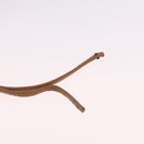 CELINE Macadam Canvas Shoulder Bag PVC Beige Gold Auth 213030-15