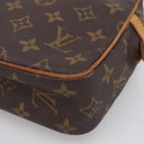LOUIS VUITTON Monogram Compiegne 23 Clutch Bag M51847 LV Auth 213033A-11