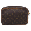 LOUIS VUITTON Monogram Compiegne 23 Clutch Bag M51847 LV Auth 213033A-3