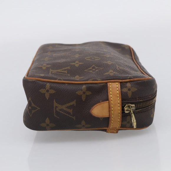 LOUIS VUITTON Monogram Compiegne 23 Clutch Bag M51847 LV Auth 213033A