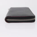 LOUIS VUITTON Epi Zippy Wallet Long Wallet Black M64838 LV Auth 213034A-4