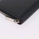 LOUIS VUITTON Epi Zippy Wallet Long Wallet Black M64838 LV Auth 213034A-8