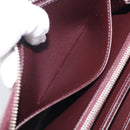 LOUIS VUITTON Epi Electric Zippy Wallet Dark Bordeaux M60314 LV Auth 213035A-14