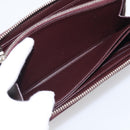 LOUIS VUITTON Epi Electric Zippy Wallet Dark Bordeaux M60314 LV Auth 213035A-19