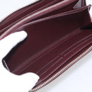 LOUIS VUITTON Epi Electric Zippy Wallet Dark Bordeaux M60314 LV Auth 213035A-21