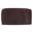 LOUIS VUITTON Epi Electric Zippy Wallet Dark Bordeaux M60314 LV Auth 213035A-3