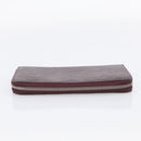 LOUIS VUITTON Epi Electric Zippy Wallet Dark Bordeaux M60314 LV Auth 213035A-6