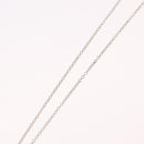 Tiffany & Co. Open Heart Necklace Ag925 Silver Auth 213039M-11