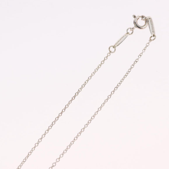 Tiffany & Co. Open Heart Necklace Ag925 Silver Auth 213039M