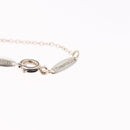 Tiffany & Co. Open Heart Necklace Ag925 Silver Auth 213039M-17
