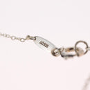 Tiffany & Co. Open Heart Necklace Ag925 Silver Auth 213039M-19