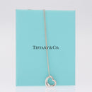 Tiffany & Co. Open Heart Necklace Ag925 Silver Auth 213039M-20