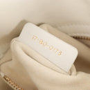 Christian Dior Lady Dior Dioramar Bag Calf Skin 2way White Gold Auth 213042M-30