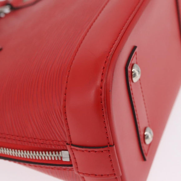 LOUIS VUITTON Epi Alma BB Hand Bag 2way Red Carmine M40850 LV Auth 213059V