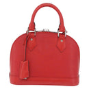 LOUIS VUITTON Epi Alma BB Hand Bag 2way Red Carmine M40850 LV Auth 213059V-2