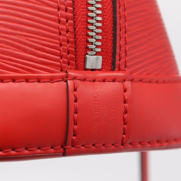 LOUIS VUITTON Epi Alma BB Hand Bag 2way Red Carmine M40850 LV Auth 213059V