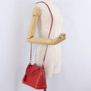LOUIS VUITTON Epi Alma BB Hand Bag 2way Red Carmine M40850 LV Auth 213059V-29